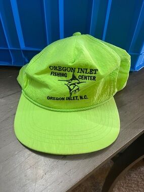 Oregon Inlet Fishing Center Neon Hat